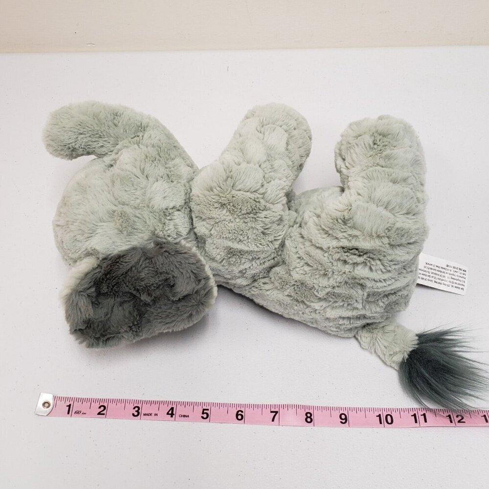 Gund Cozys Elephant Green Gray 6058948 Stuffed Animal Plush - Picture 9 of 10